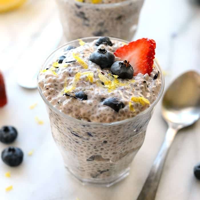 Healthy & Easy: Creamy Blueberry Chia Seed Pudding Recipe